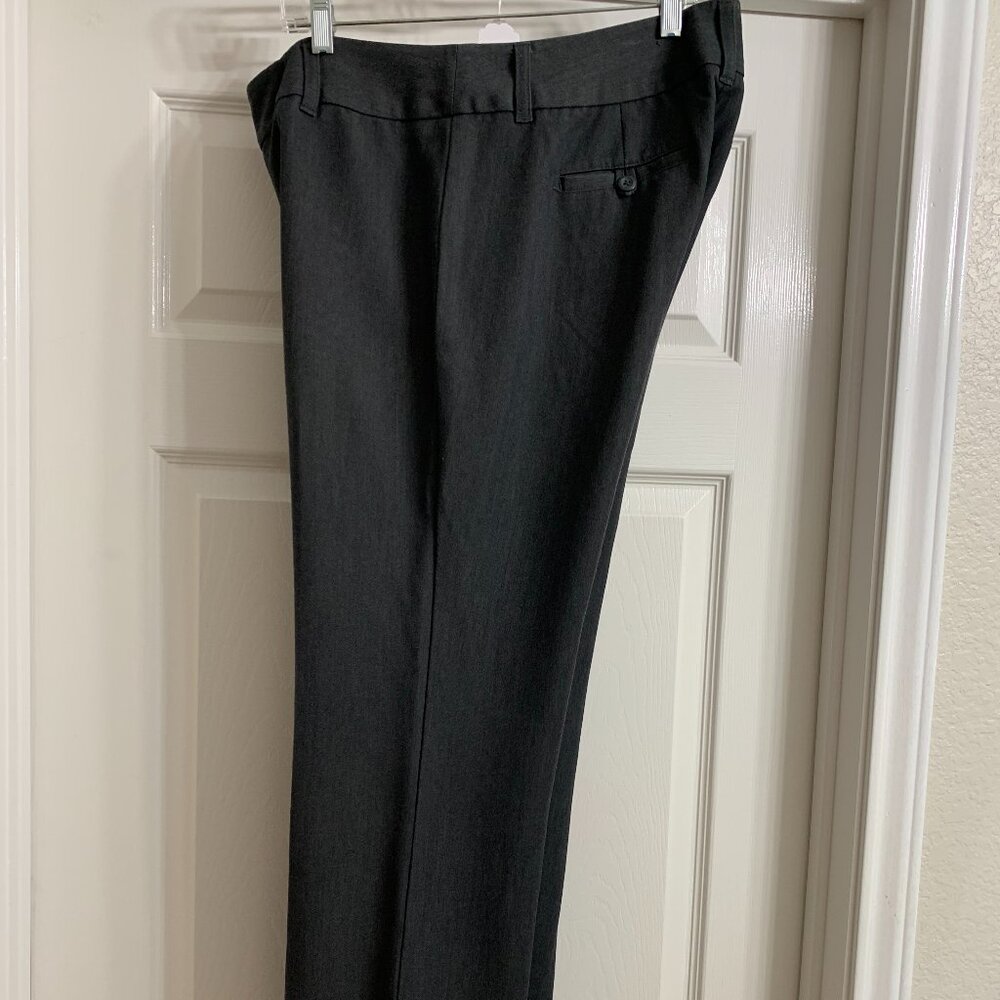 Rafaella Brand Women's Dark Gray Dress Pants, Size 10